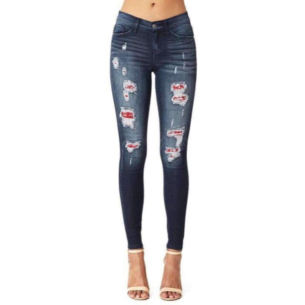 Judy Blue Bandanna Jeans